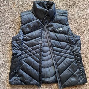 The North Face Black Puffer Vest